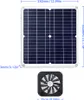 20 W solárny ventilátor, 10 palcov, vodotesný, solárny Náhľad obrázku produktu 2