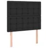 vidaXL LED Kopfteil Schwarz 80x5x118/128 cm Kunstleder -  Produktbild-Vorschau 5