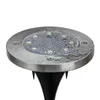 Lampa ogrodowa solarna 8 LED najazdowa czujnik zmierzchu Podgląd zdjęcia produktu 8
