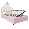 Prinzessinbett mit LED-Beleuchtung und Stauraum, 90x200cm, Produktbild-Vorschau 13