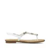 Rieker Damen Zehentrenner Sandale Blockabsatz Sandalette Produktbild-Vorschau 33