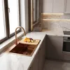 Lavello Rea Leo 50 3 Accessori Rame Spazzolato Anteprima dell’immagine prodotto 4
