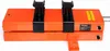 An orange motorcycle lift stand is shown against a white background. Náhled obrázku produktu
