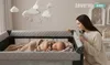 Lit portable pliable pour la nuit gris Voir les images du produit 18