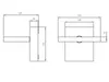 TRIO LED Wandl. HORTON 8W 3000K IP54 anth. Produktbild-Vorschau 7