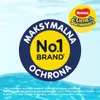 Marketing image with a large circular badge and a smaller circular logo, set against a water-like background. Anteprima dell’immagine prodotto