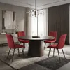 ML-Design jedálenské stoličky set 2 červené, obývacie Náhľad obrázku produktu 9