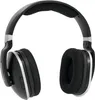 A pair of black and silver TechniSat headphones on a white background. Produktbild-Vorschau