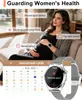 Smartwatch Damen 1,27" Rund Fitnessuhr mit Telefonfunktion, Produktbild-Vorschau 2