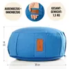 GORILLA SPORTS® Yogakissen - Rund, Waschbarer Bezug, 100 % Produktbild-Vorschau 11