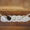 Steckdosenleiste 1,5 m / 5 Steckdosen / weiß / PVC / 1,5 mm2 Voir les images du produit