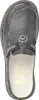 A top-down view of a black Rieker clog. Anteprima dell’immagine prodotto