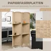 HOMCOM 4dílný paraván, 160 x 170 cm, skládací přepážka se 2 Náhled obrázku produktu 6