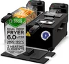 TurboTronic dvojitá fritéza - DF2 - na olej – 3600 W – 2×3 Náhled obrázku produktu 1