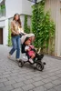 MoMi IVI Kinderdreirad 3-in-1 Beige – 360° drehbarer Sitz, Produktbild-Vorschau 3