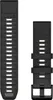 Garmin 010-13392-00 Quickfit Silikonband 22 mm Schwarz/Kieselgrau 1