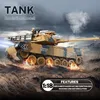 RC-Auto Ferngesteuerter Panzer 2,4 GHz, RC Tank Spielzeug Produktbild-Vorschau 5