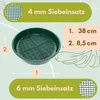 Gartensieb Erde 2in1 Erdsieb für Garten Sieb Sandsieb Produktbild-Vorschau 2