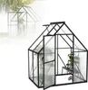 LZQ Gewächshaus Aluminium für den Garten, Mit 6 cm dickeres Produktbild-Vorschau 1