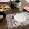 Abwaschbare Tischsets 4er Set Landhaus-Stil Lavendel Produktbild-Vorschau 5