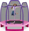 COSTWAY Ø223cm zahradní trampolína s bezpečnostní sítí, Náhled obrázku produktu 1