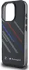 A black iPhone case with BMW Motorsport branding and racing stripes. Produktbild-Vorschau