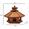 4iQ Massivholz-Vogelfutterhaus SIKORKA V 39x34x39 cm Produktbild-Vorschau 2