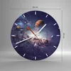 Wanduhr - Rund - Glasuhr - Kosmos Planeten die Sterne - Produktbild-Vorschau 3