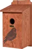 dobar Nistkasten mit Siebdruckmotiv "Star", Vogelhaus Produktbild-Vorschau 1
