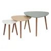 Tables d'appoint en forme de larme MILEO, lot de 3 Voir les images du produit 1