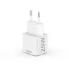 Schnellladegerät, USB-C, Mini-Ladegerät, PD, 25 W, Weiß Produktbild-Vorschau 5