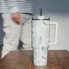 Quokka, mug isotherme 1200ml avec paille motif feuillage en Voir les images du produit 7