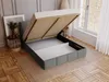 FEDVE Polsterbett Doppelbett Hartlage Schlafzimmer Bett Produktbild-Vorschau 2