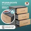 CASARIA® Nachttisch 2er Set 54x39x28cm Holz 3 Schubladen Produktbild-Vorschau 7