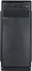 A front view of a black computer tower case. Anteprima dell’immagine prodotto