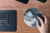 MuchoWow® Mauspad Mousepad Eisbär - Eis - Meer 20x20 cm - Produktbild-Vorschau 4