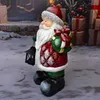 Figurka dekoracyjna Mikołaj z latarnią 29,5 cm Solis Decor Podgląd zdjęcia produktu 4