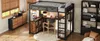 Hoogslaper 140x200 cm met geïntegreerd bureau, Productafbeelding-voorbeeld 6