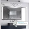 AICA LED Wandspiegel 120x70cm Beschlagfrei Produktbild-Vorschau 3