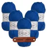 5 x ALIZE My Baby 141 Royal Blue mit Label Produktbild-Vorschau 1