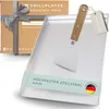 HAVENHAUS Plancha Grillplatte Edelstahl [40x30cm] | Massive Produktbild-Vorschau 1