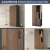 Umkleideschrank Spind JULIA 4 Abteile mit Lüftungsschlitze Produktbild-Vorschau 6
