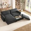 Merax Cloud Sofa 4-Sitzer, Modulares Ecksofa Mit Produktbild-Vorschau 5