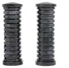 2x Fußrastengummi schwarz, e Form, längs gerippt, für Produktbild-Vorschau 2