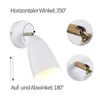 ZMH Wandleuchte Innen Wandlampe GU10 - Schlafzimmerlampe Produktbild-Vorschau 10