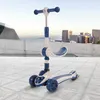 3in 1 Kinder Roller Scooter klappbar, Tret Roller Produktbild-Vorschau 1