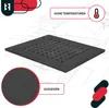 KOTARBAU® Griglia Camino Ghisa 38 x 35 cm Nero Griglia in Anteprima dell’immagine prodotto 5