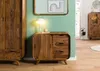 MASSIVMOEBEL24 Sideboard Sheesham 90x40x75 hellbraun Produktbild-Vorschau 9
