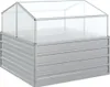 A product shot of a raised garden bed with a greenhouse top. Anteprima dell’immagine prodotto