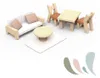 Maison de poupées en bois avec accessoires, Speedy Monkey Voir les images du produit 4